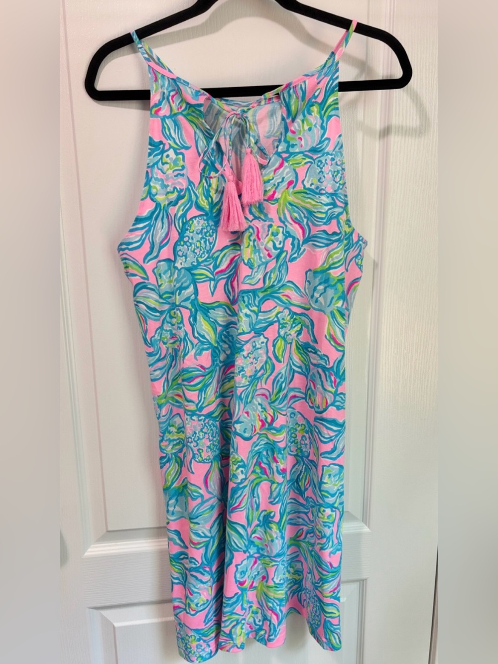 Lilly Pulitzer Pelican Pink Off The Scales Margot Swing Dress - Picture 10 of 12